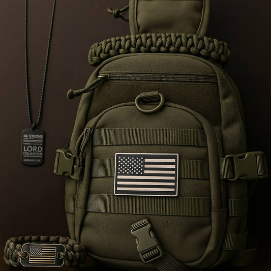 Army Tactical Gift Set for Men — In God We Trust Edition